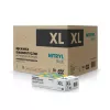 Rękawice nitrylowe bezpudrowe - XL - niebieskie