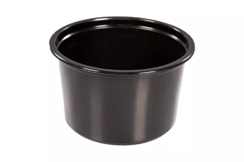 Pojemnik okrągły Tusipack PP 450ml śr. 115mm czarny