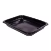 Pojemnik obiadowy 1-komorowy czarny 227x178x30 mm LIGHT do zgrzewu
