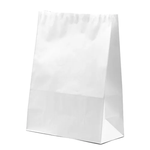Torba termiczna 25x34x12 cm papierowa 2-W metalizowana, biała (600szt)