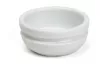 Miseczka / Maselniczka ceramiczna 50g śr. 6.5 cm, biała