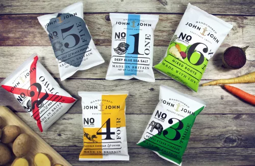 Naturalne chipsy John&John 100 g - No.6 MIXED ROOTS
