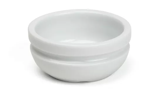 Miseczka / Maselniczka ceramiczna 50g śr. 6.5 cm, biała