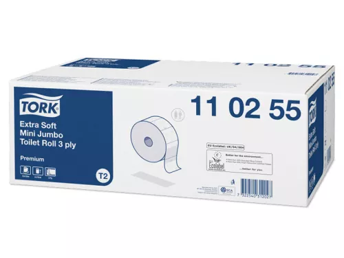 Dozownik Tork do papieru toaletowego Mini Jumbo, czarny T2
