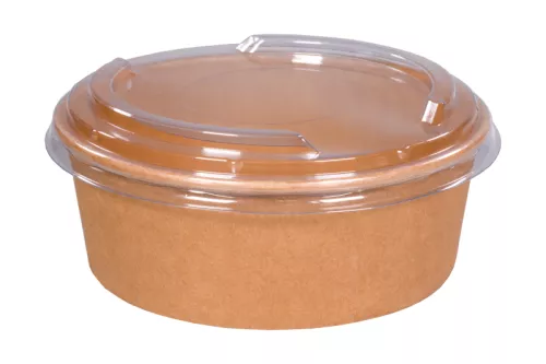 Wieczko rPET do pojemnika sałatkowego 500/750/1000 ml śr. 150 mm