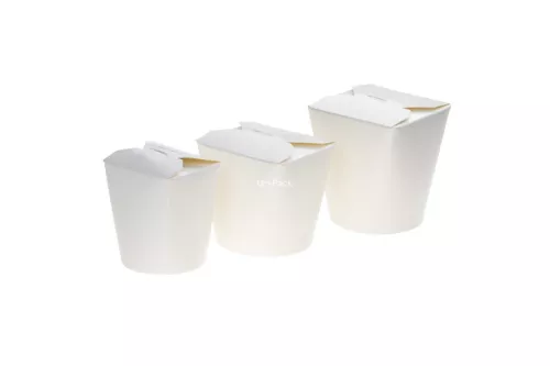 Kebab box biały 16oz 450 ml