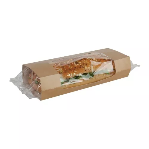 Opakowanie kartonowo-foliowe na panini do zgrzewu 213 x 78 x 48mm