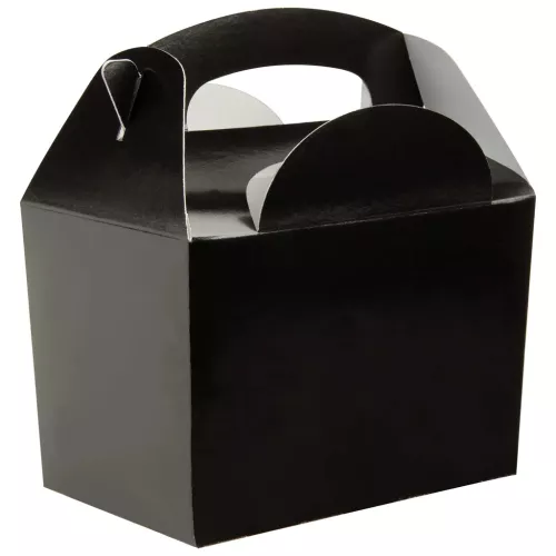 Pudełko z rączką MEAL BOX czarne 152x100x102 mm