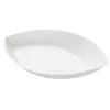 Talerzyk na przekąski PIATTO 140 ml 17,9x10,7x3,2 cm z trzciny cukrowej, biały, fingerfood