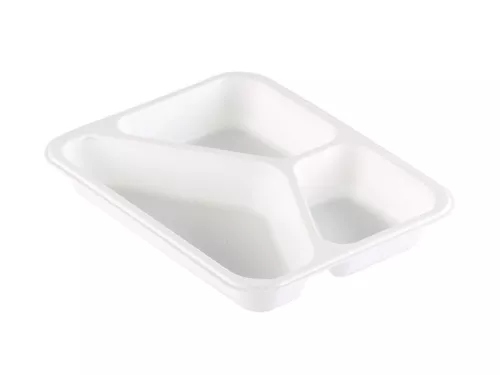 Pojemnik PP Caterline 745ml trójdzielny biały