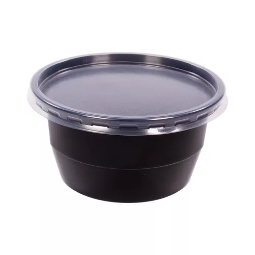 Przykrywka transparentna PP do pojemnika 250/340/460/570ml śr.127 mm