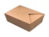 Opakowanie kartonowe Kraft L 216x157x65 mm (1850/2100 ml) foliowane PE