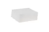 Opakowanie do tortów 20x20x10 cm z klapą, składane z tektury litej