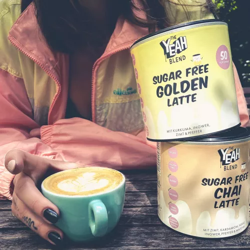 Sugar Free Golden Turmeric Latte powder 250g - baza latte - The Yeah Blend