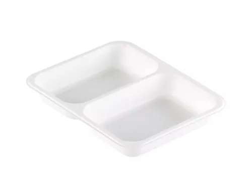 Pojemnik PP Caterline 810ml dwudzielny biały