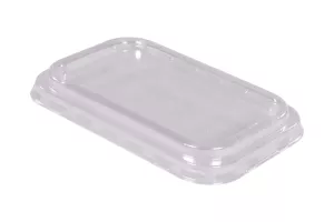 Pojemnik obiadowy 2-dzielny 300/300 ml 178x113x60 mm Mała Dieta PP czarny do zgrzewu