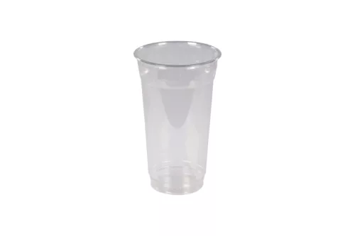 Kubek plastikowy straight 300 ml śr. 78 mm z logo żółw