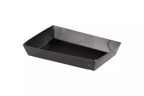 Opakowanie papierowe premium czarne 150x105mm (HP01) do sushi i pralin