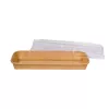 Pudełko papierowe YUMI™ 220x80mm (HP02) kraft do sushi z wieczkiem