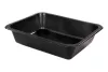Pojemnik obiadowy niedzielony czarny 227x178x50 mm LITE do zgrzewu