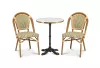 Blat okrągły śr.60 cm biały Marble Bistro