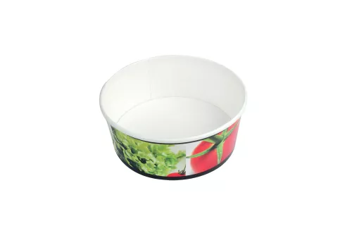 Pojemnik sałatkowy papierowy VEGETAL 750ml