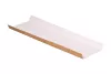 Tacka kartonowa pod zapiekankę biało-brązowa 25x7x1,5 cm