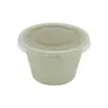 Sosjerka 100 ml z pulpy śr. 80 mm eco natural
