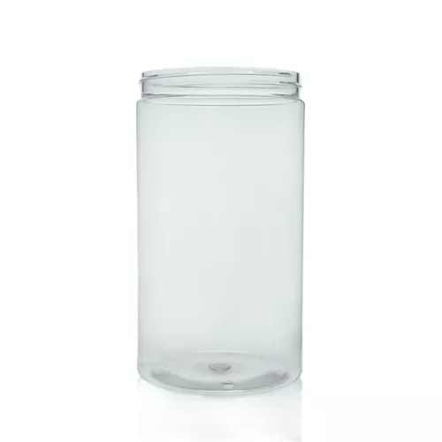 Słoik PET 1400ml do kosmetyków i żywności, gwint 100/400 (paleta)