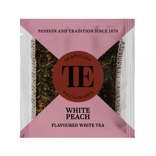 Herbata White Peach 3,5g Teahouse Exclusives Luxury Tea Bag (opak. 15 szt po 3,5g)