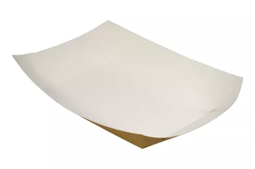 Tacka kartonowa biało-brązowa XXL 207/300x120/205x35/55 mm