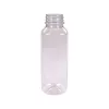Butelka plastikowa rPET kwadratowa 330 ml śr. 2/38 mm gładka light