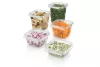 Kubek Safe-T-Fresh 250ml kwadratowy z wieczkiem