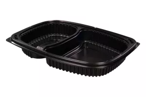 Przykrywka przezroczysta 2-dzielna COOK do pojemnika obiadowego 1050/1250ml 255x190 mm