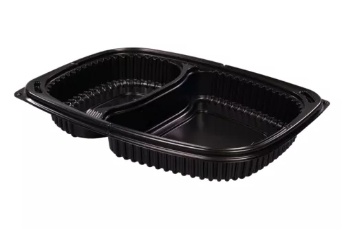 Przykrywka przezroczysta 2-dzielna COOK do pojemnika obiadowego 1050/1250ml 255x190 mm