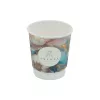KUBEK PAP. + PE 2-WARSTW. 200 ML 9 OZ ŚR. 80 MM CRYSTALS CAFE (25) (500)