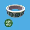 NAKLEJKA GREEN COFFEE  JESTEM TUTAJ NOWA A500