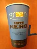 16 OZ GREEN CAFFE NERO PAPER CUP HUHTAMAKI A56 (896) CNV