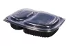Pojemnik obiadowy 2-dzielny 1250ml COOK 255x190x45 mm