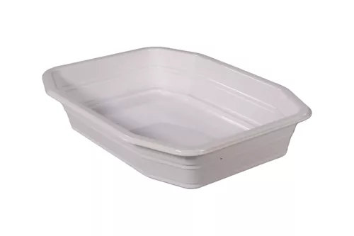 Tacka PP HMR 215x148x40 mm 800 ml 1-Komorowa, biała (Duni 700051)