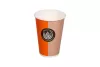 Kubek papierowy 1-warstwowy 'coffee to go' 180ml śr.70 mm (z logo żółw)