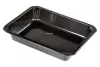 Pojemnik obiadowy niedzielony czarny PP 227x178x40 mm