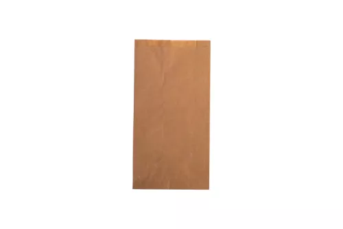 Torba papierowa fałdowa brązowa eco/kraft 29x15x6 cm