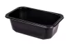 Pojemnik obiadowy 1-dzielny 178x113x60 mm Mała Dieta PP czarny do zgrzewu