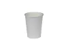 Kubek papierowy 1-warstwowy biały 300ml śr. 90 mm