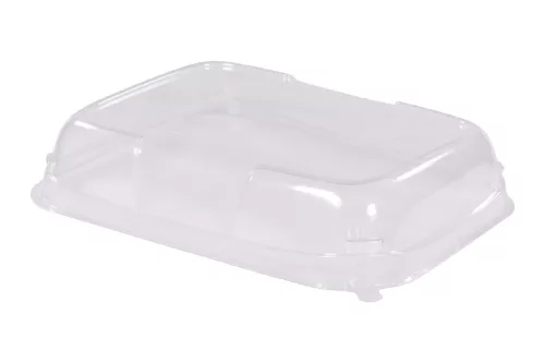 Pokrywka SNACKIPACK przeźroczysta wys.40 mm do pojemnika sushi 245x185x20 mm