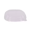 WIECZKO PLASTIKOWE PET 135X135X10 MM DO POJEMNIKÓW KWADRATOWYCH  KRAFT A50(300)
