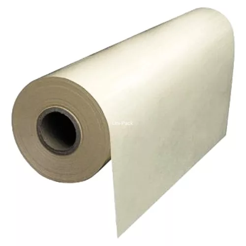 Papier pakowy biały półpergamin 40g na rolce 10kg, szer. 50cm, gilza śr. 5cm