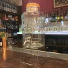 Słój szklany 8,5l z kranikiem i metalowym stojakiem
