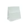 Torba papierowa klockowa MINI 140x75x145 mm biała bez uchwytu
